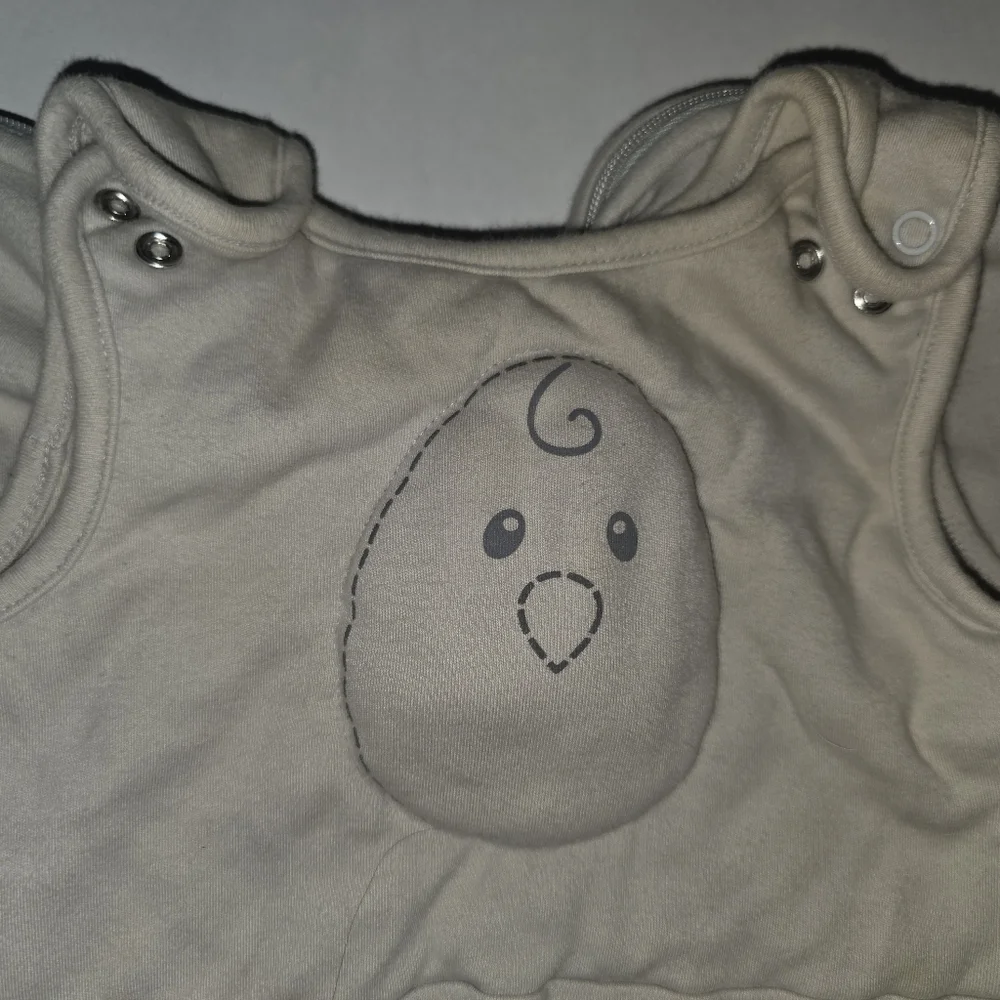 Nested Bean Cream Sleep Sack with Chick Applique